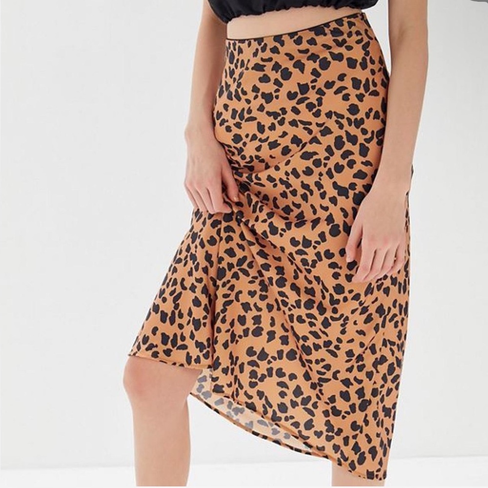 Urban Outfitters Leopard Skirt